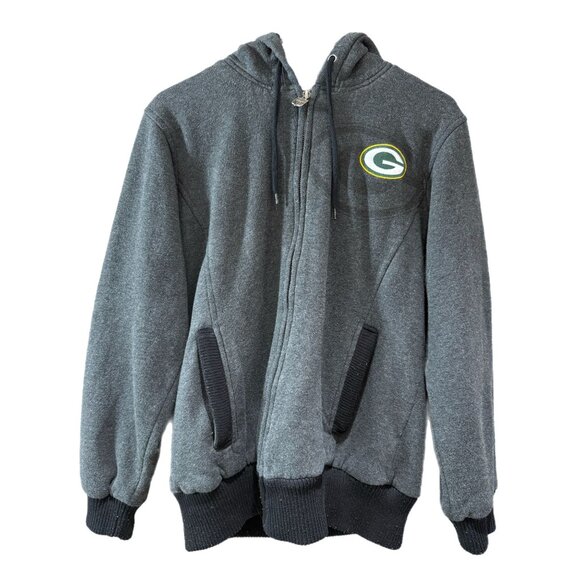 Pro Line Women’s Size Small NFL Green Bay Packers Hooded Hoodie Full Zip Jacket - Picture 1 of 6